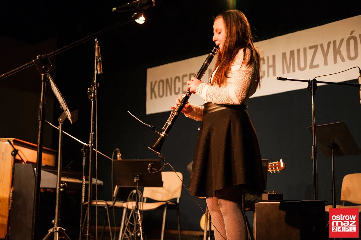 Koncert młodych muzyków w Ostrowi Mazowieckiej (zdjęcia, wideo)