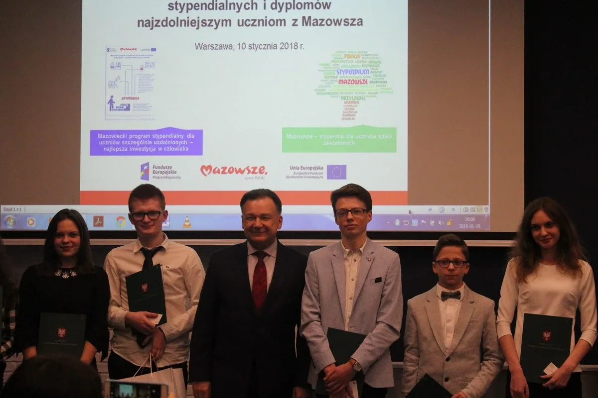 Jakub Mikołajczyk stypendystą Marszałka Województwa (zdjęcia)