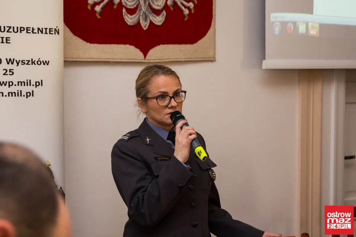 Konferencja nt. Wojsk Obrony Terytorialnej w ostrowskim Ratuszu (zdjęcia, wideo)