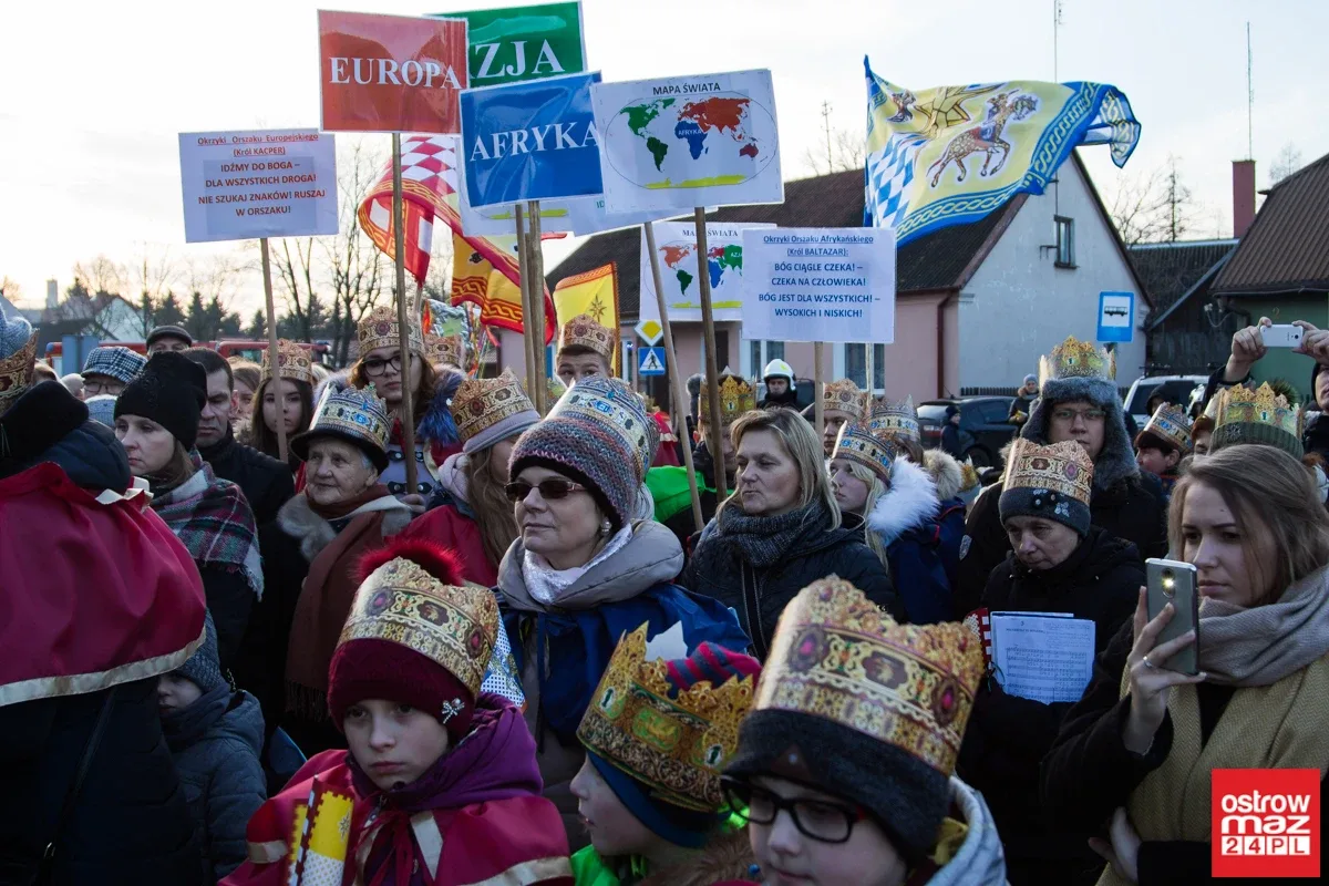 Ulicami Wąsewa przeszedł Orszak Trzech Króli (zdjęcia, wideo)