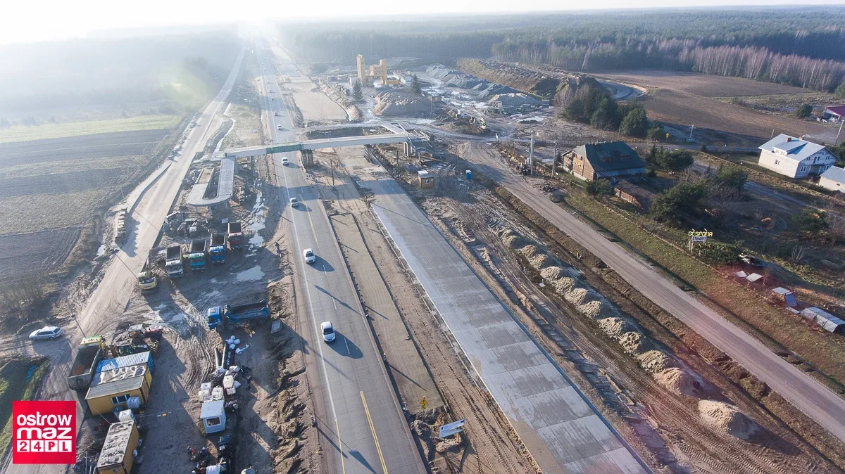 Budowa S8 zobacz zdjęcia i wideo