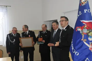 OSP Stara Ruskołęka z medalem Pro Masovia (zdjęcia)