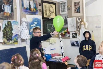 Mobilne planetarium w MDK (zdjęcia, wideo)