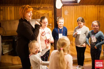 Ferie zimowe w ostrowskiej bibliotece (zdjęcia, wideo)
