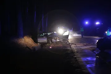 Wypadek w Niegowcu - 9 osób rannych (aktualizacja, zdjęcia)