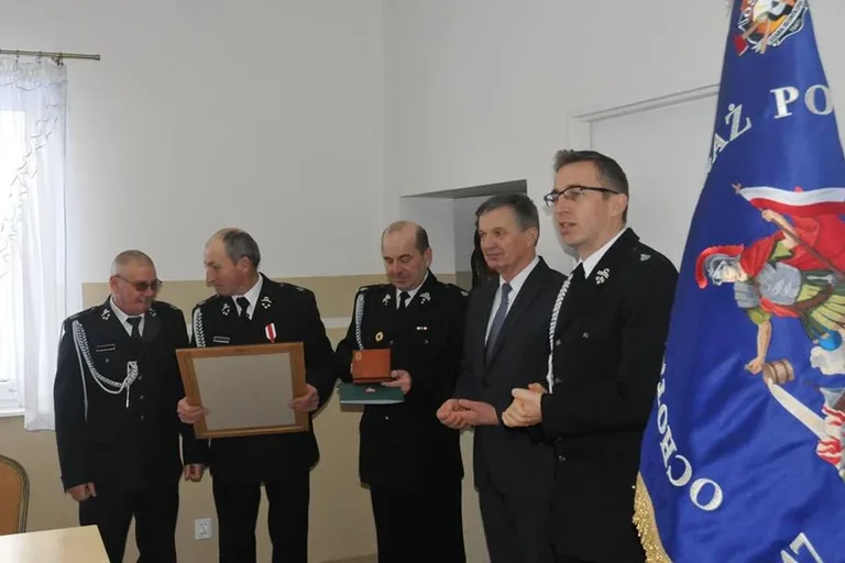 OSP Stara Ruskołęka z medalem Pro Masovia (zdjęcia)