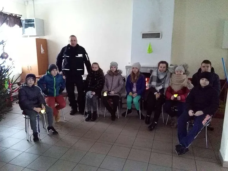 Bezpieczne ferie w Nowej Grabownicy (zdjęcia)
