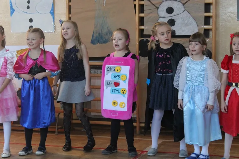 Zabawa karnawałowa w "jedynce" (zdjęcia)