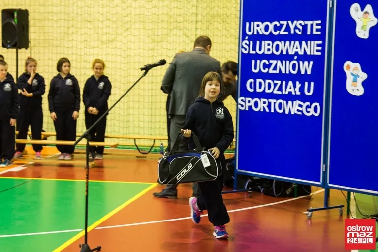 Ślubowanie klasy sportowej w SP nr2 (zdjęcia, wideo)
