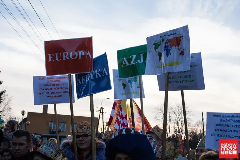 Ulicami Wąsewa przeszedł Orszak Trzech Króli (zdjęcia, wideo)
