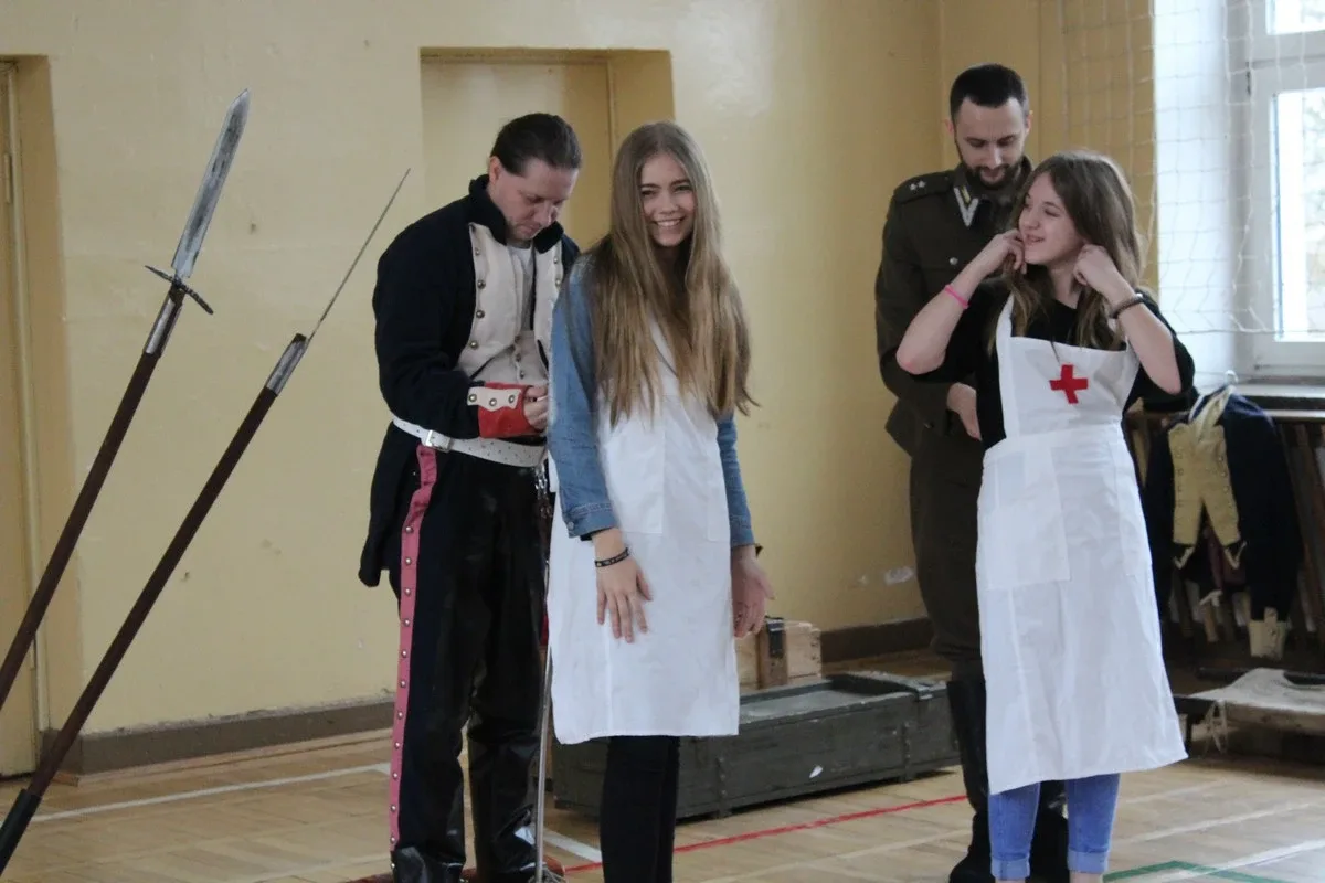 Ciekawa lekcja historii w "jedynce" (zdjęcia)