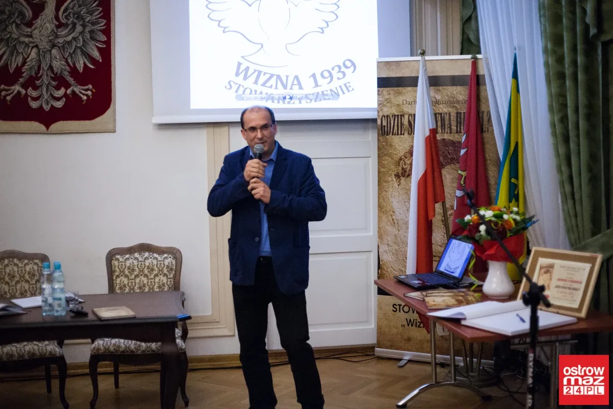 Dariusz Szymanowski o książce "Gdzie spoczywa Hubal?" (zdjęcia, wideo)
