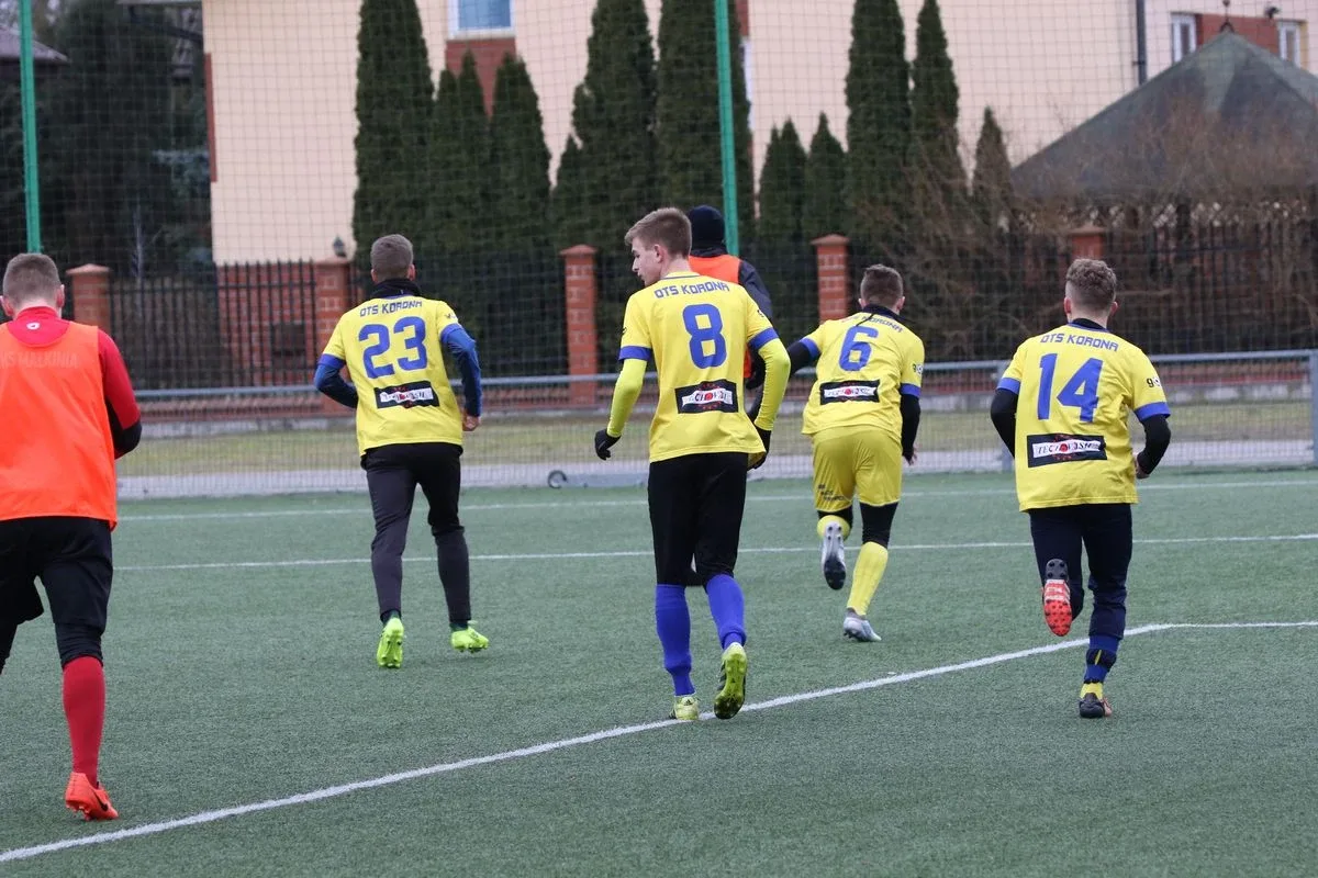 MKS Małkinia zwycięska w sparingu (zdjęcia, wideo)