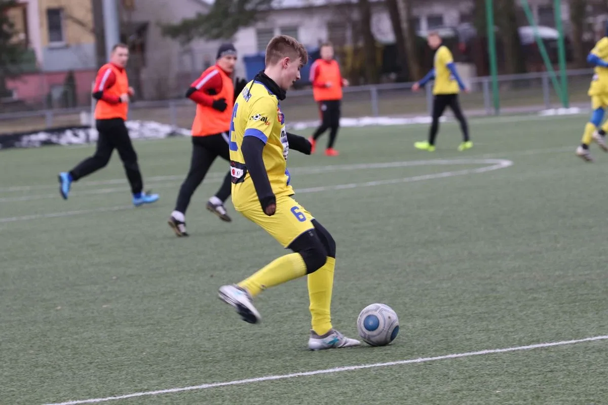 MKS Małkinia zwycięska w sparingu (zdjęcia, wideo)