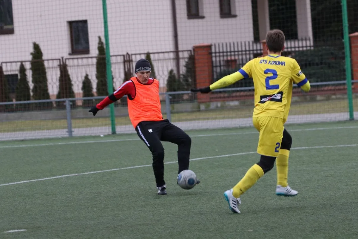 MKS Małkinia zwycięska w sparingu (zdjęcia, wideo)
