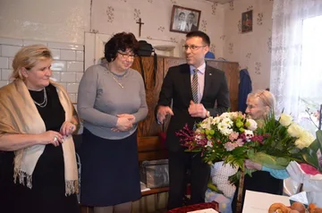 Małkinia Górna: setne urodziny Marcjanny Siwek (zdjęcia)