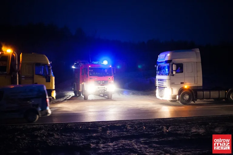 Tragiczny wypadek na krajowej ósemce (zdjęcia)
