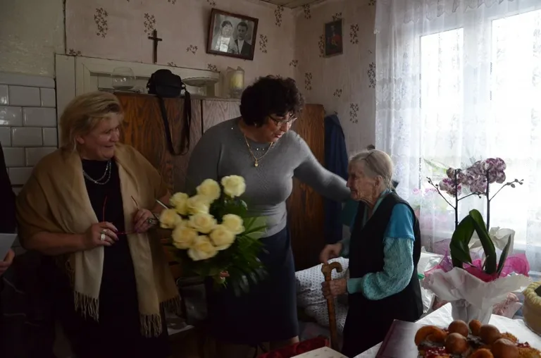 Małkinia Górna: setne urodziny Marcjanny Siwek (zdjęcia)
