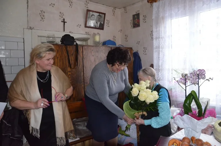 Małkinia Górna: setne urodziny Marcjanny Siwek (zdjęcia)