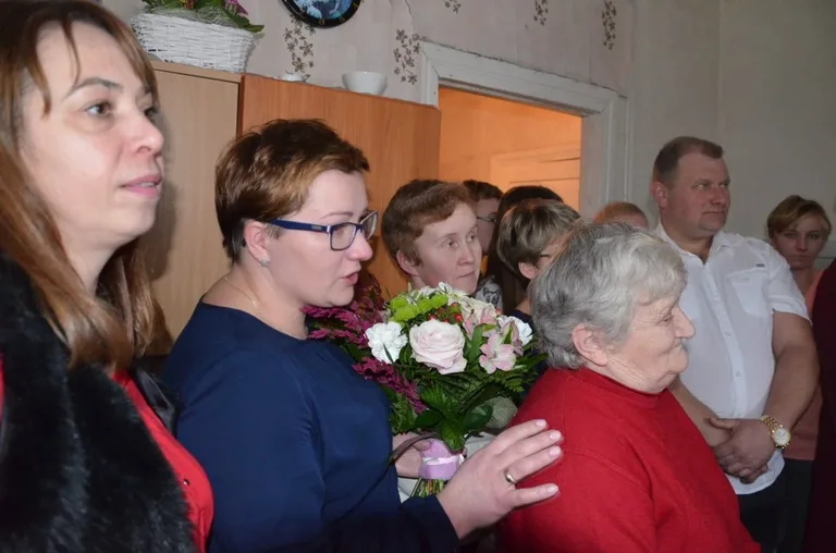 Małkinia Górna: setne urodziny Marcjanny Siwek (zdjęcia)