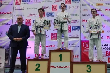 Komplet medali brokowskich karateków na Mistrzostwach Mazowsza (zdjęcia)