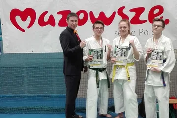 Komplet medali brokowskich karateków na Mistrzostwach Mazowsza (zdjęcia)