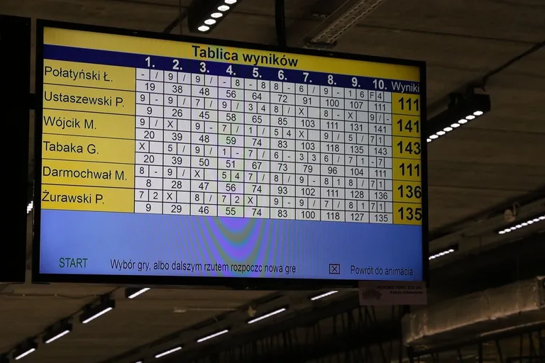Brzostek tuż za podium w bowlingu (zdjęcia, wideo)