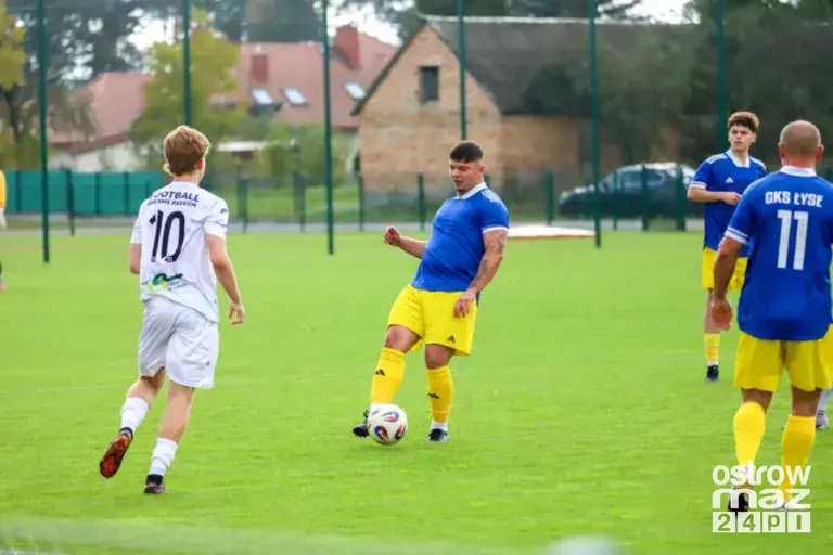 Klasa B: GKS Łyse - FDP Ostrów Mazowiecka
