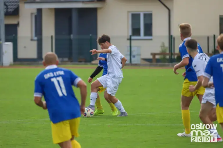 Klasa B: GKS Łyse - FDP Ostrów Mazowiecka