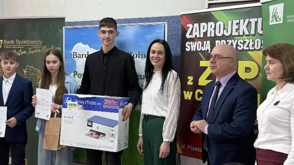Sukces uczniów ZPO w Wąsewie w konkursie „Bardzo Młody Rolnik”