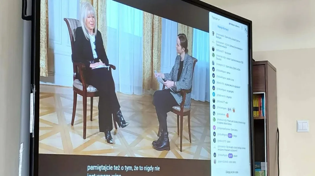 Spotkanie z Anną Marią Wesołowską poruszyło uczniów. W "Koperniczku" ruszyli do działania (zdjęcia)