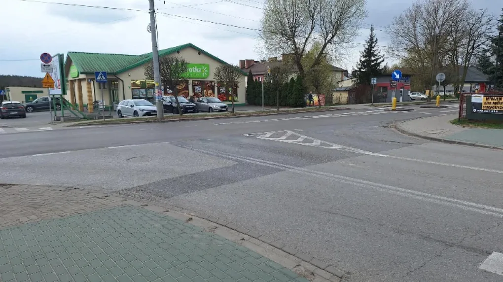 Skrzyżowanie Nurskiej z Biegańskiego w Małkini Górnej jest niebezpieczne. Pojawiła się szansa na poprawę sytuacji