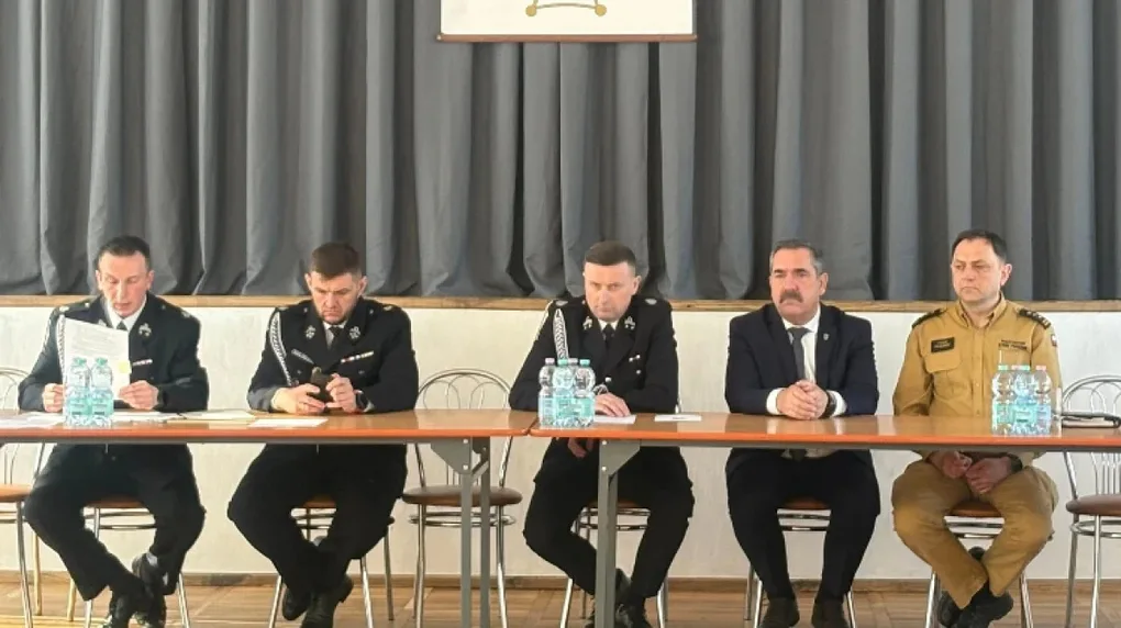 Strażacy ochotnicy z gminy Małkinia Górna wybrali nowy zarząd oddziału gminnego