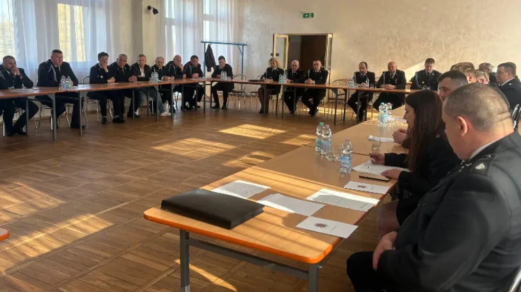 Strażacy ochotnicy z gminy Małkinia Górna wybrali nowy zarząd oddziału gminnego