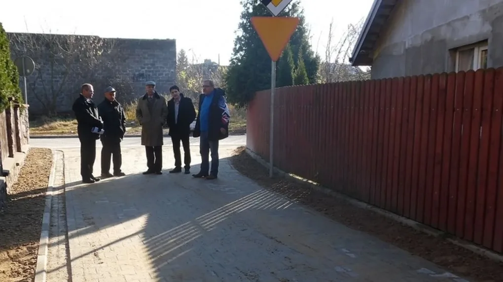 Odbiór ulicy Poprzecznej (zdjęcia)