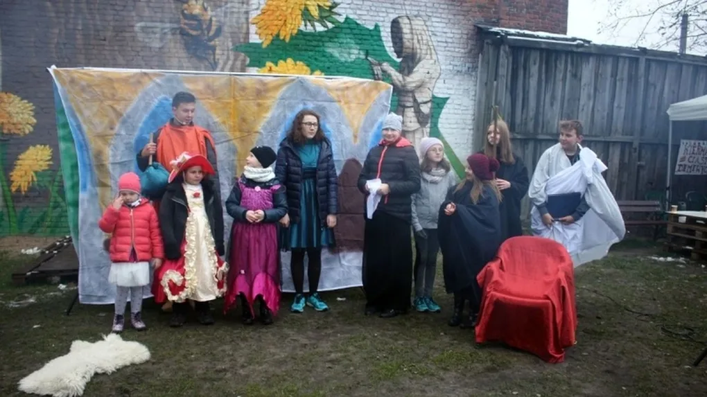 Patriotycznie na "Skwerku obfitości" (zdjęcia, wideo)