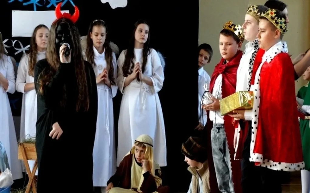 Jasełka bożonarodzeniowe w "Jedynce" (zdjęcia)
