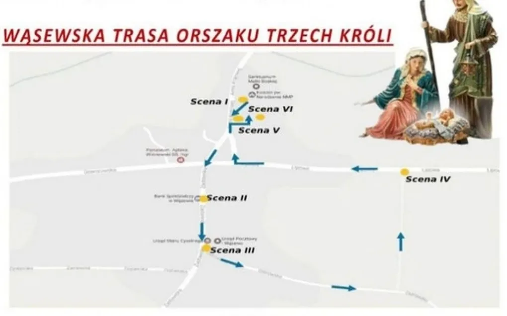 Orszak Trzech Króli w Wąsewie (program)