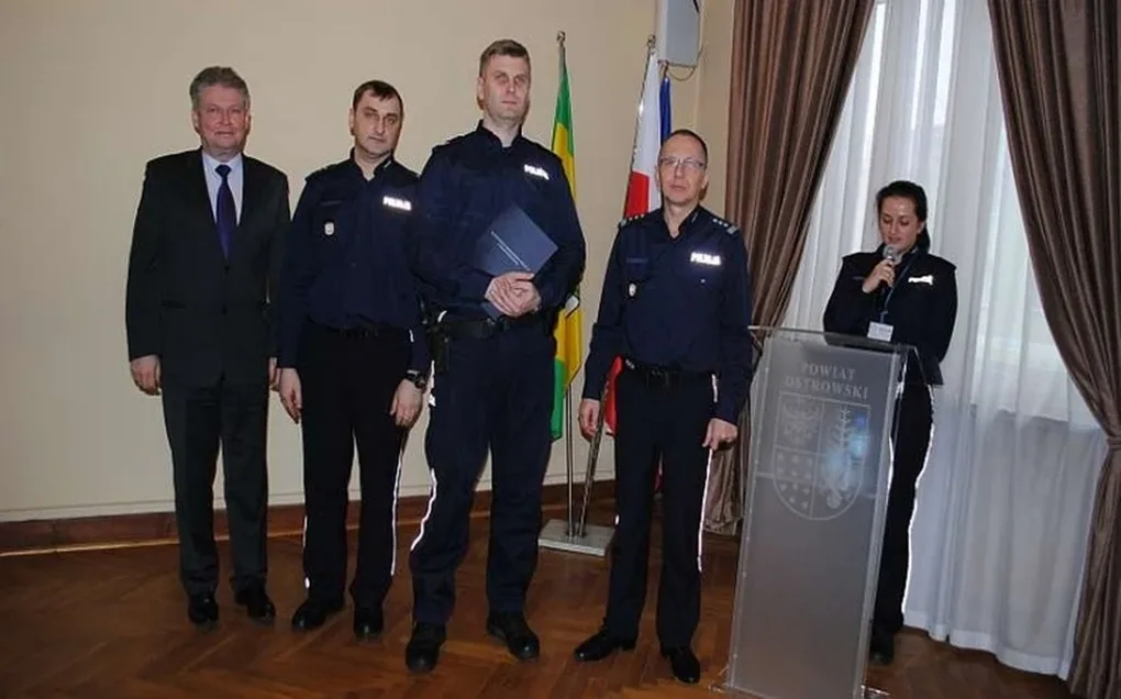 Podsumowanie minionego roku przez ostrowskich policjantów (zdjęcia)