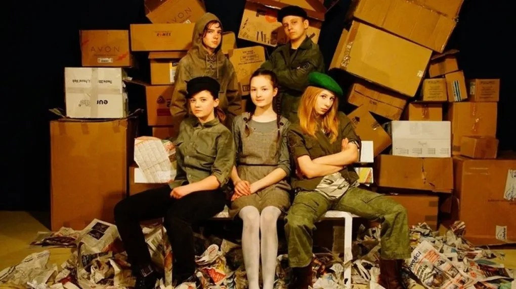 Spektakl "Dziób w dziób" w ostrowskim teatrze