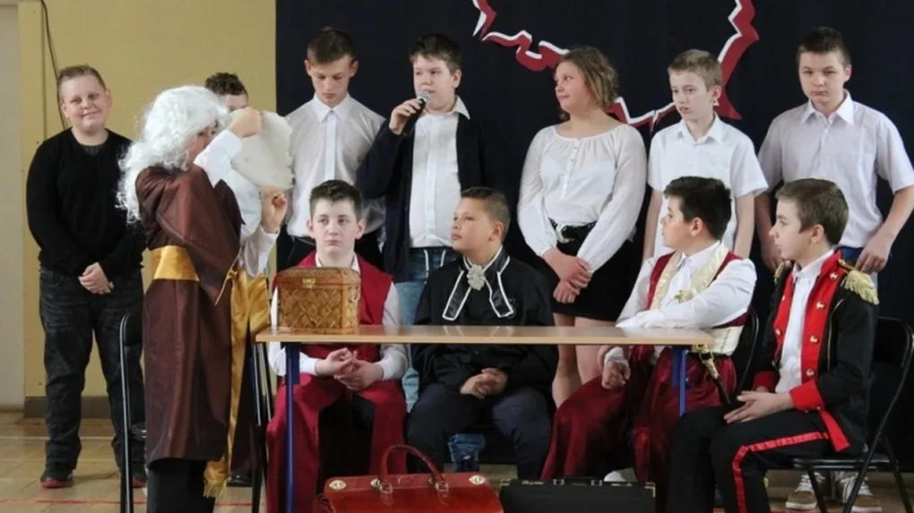 Historyczna konstytucja w murach Szkoły Podstawowej nr 1 (zdjęcia)