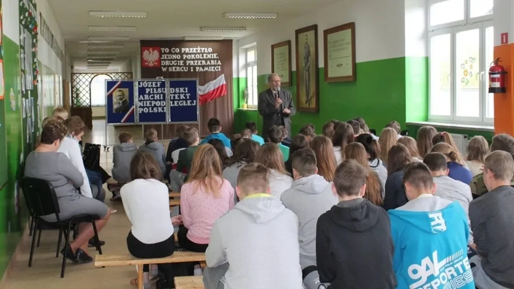 Lekcja historii w brokowskim ZPPO