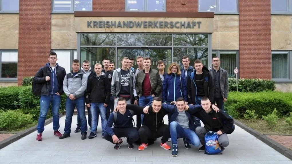 Uczniowie "Rubinka" na stażu w Niemczech (zdjęcia)