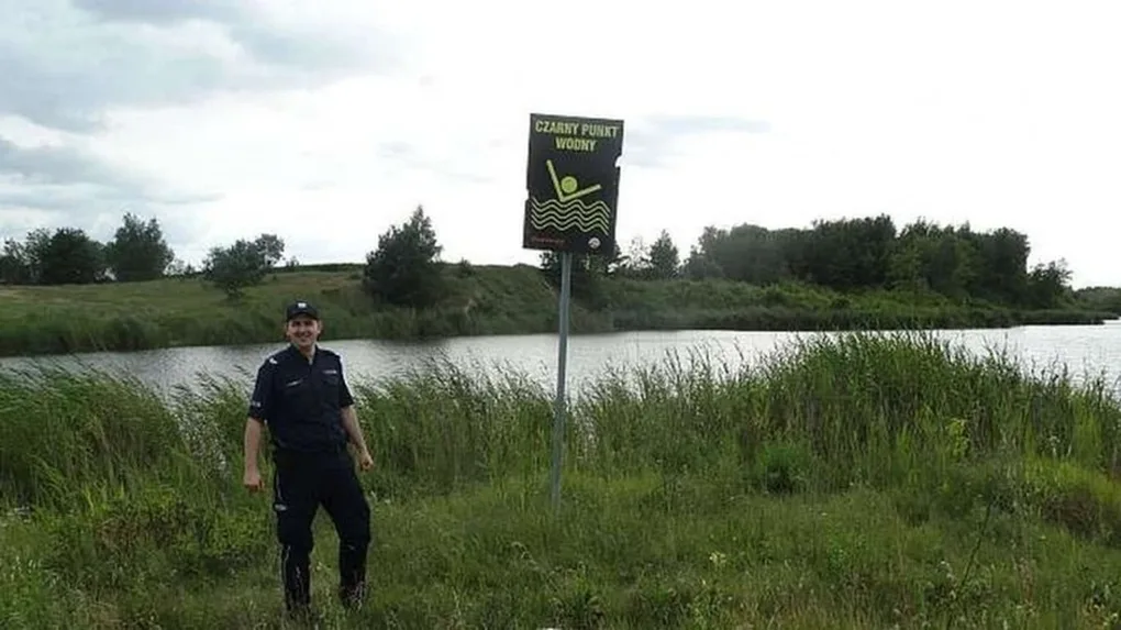 Cztery mandaty za kąpiel w niedozwolonym miejscu