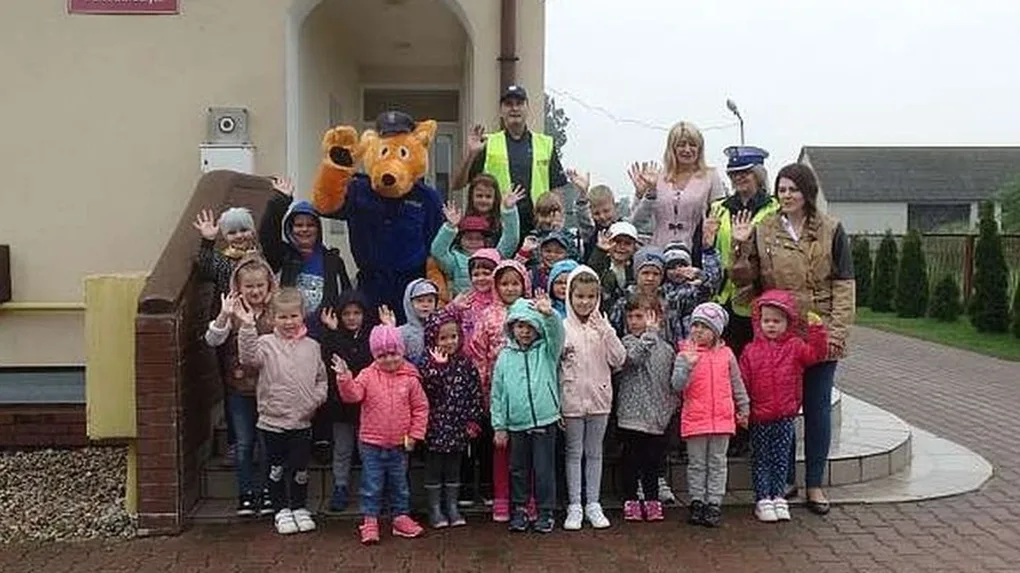 O bezpieczeństwie z dziećmi w gminie Wąsewo (zdjęcia)