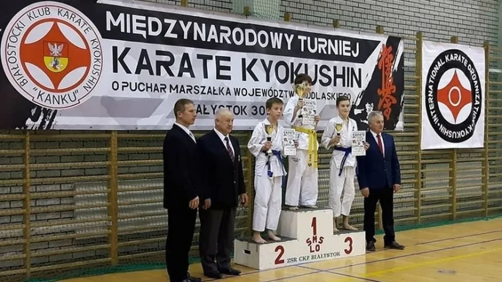 Brąz brokowskiego karateki w Białymstoku (zdjęcia)
