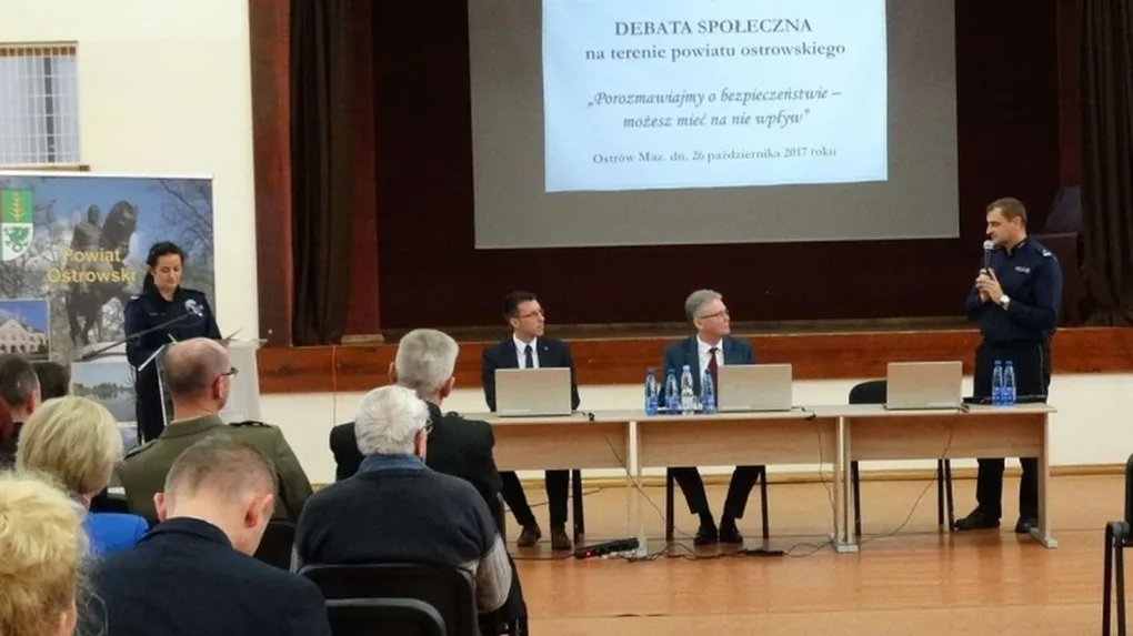 Omówili stan bezpieczeństwa z mieszkańcami