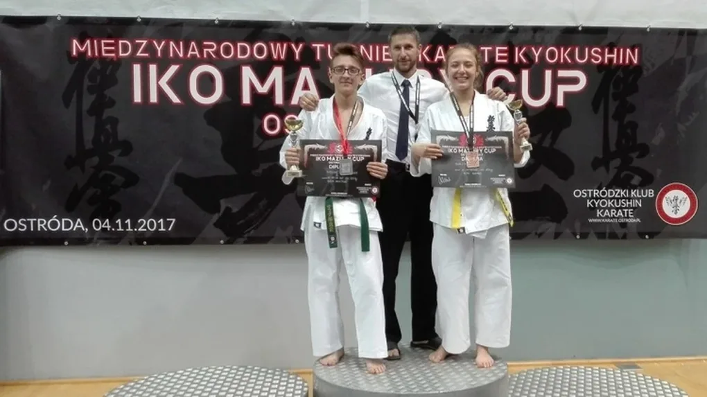 Dwa medale brokowskich karateków w IKO Mazury Cup (zdjęcia)