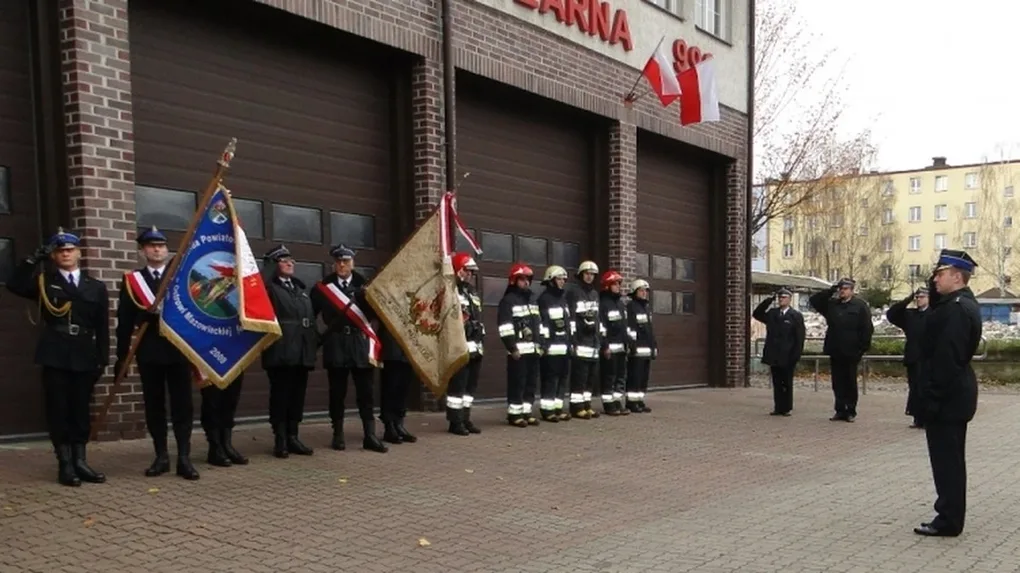 Ostrowscy strażacy uczcili Święto Niepodległości (zdjęcia)