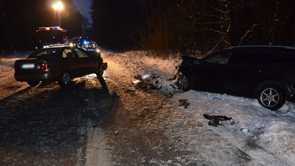 Wypadek w Małaszku. 59-letnia ostrowianka trafiła do szpitala (zdjęcia)